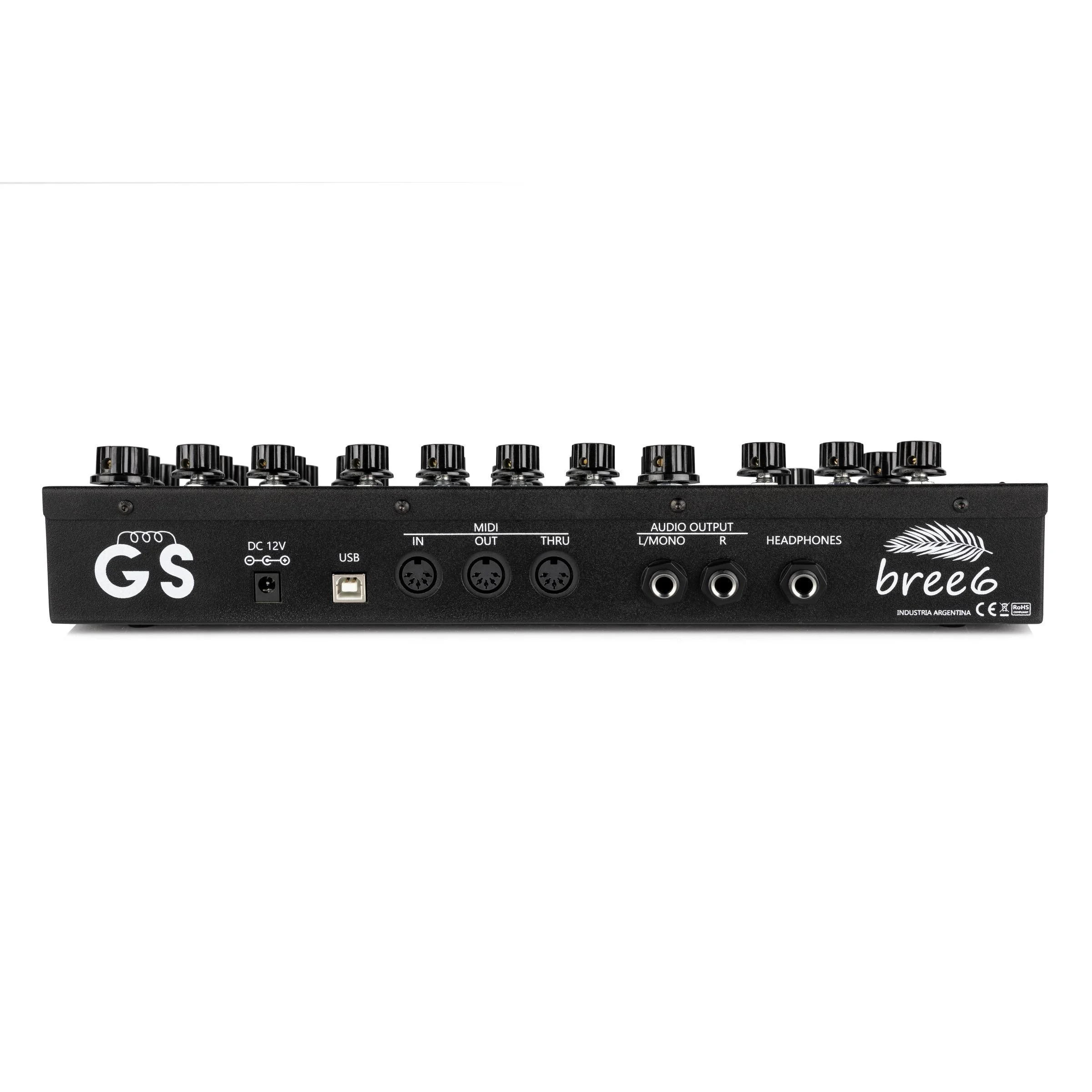 Bree6 Analog Polyphonic Synthetizer (Black) — GS Music